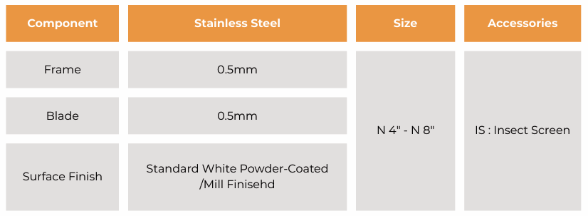 Air Vent Louver (CVL) - Image 2